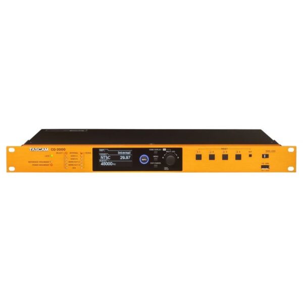 Tascam CG-2000 - Generador de reloj maestro de audio y video para postproducción y transmisión