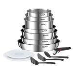 Batería de cocina INGENIO de 13 piezas, inducción, acero inoxidable, revestimiento antiadherente duradero, Emotion On L897DS04 - Imagen 2