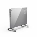 Calefactor convector Klarstein Smart 1500 de 1500 W con control por aplicación, temperatura de 5 a 50 °C, pantalla LED táctil - Imagen 2