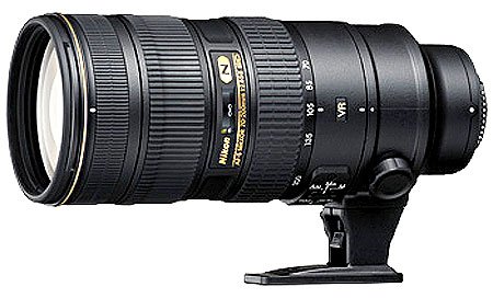Objetivo réflex Nikon AF-S Nikkor 70-200 mm f/2,8 G ED VR II