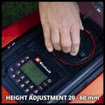 Cortacésped robótico Einhell FREELEXO 1200 LCD BT 4326368 Diseñado para un máximo de 1200 m². área. 1200 m² - Imagen 4